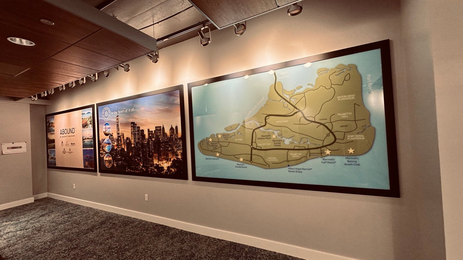 Custom wallpaper mural install Miami